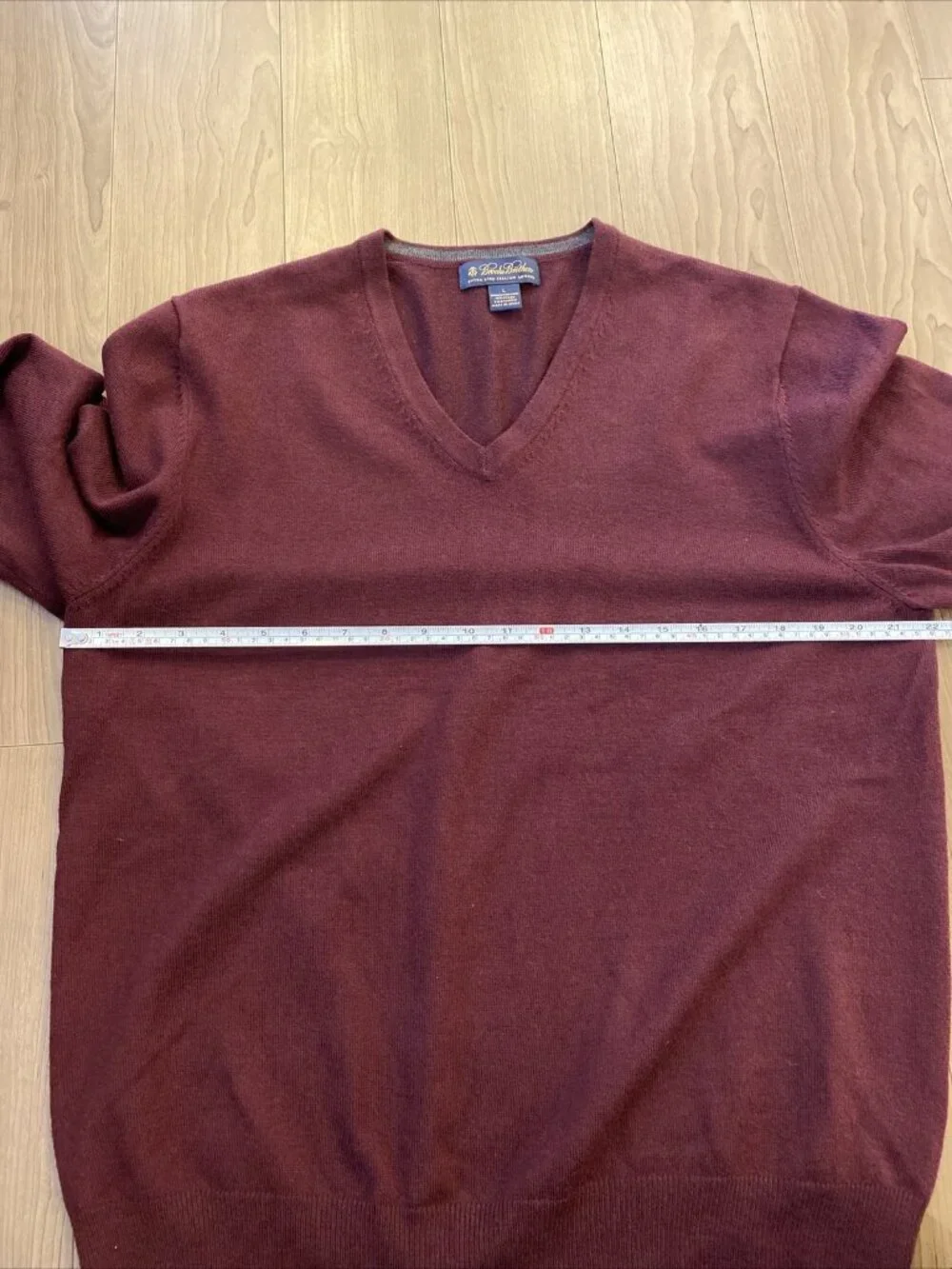 Brooks Brothers Lot Of 2 Large Mens Merino Wool Blend Pullover Sweaters - Picture 6 of 12